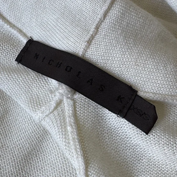 Nicholas K Free People Poncho Cardigan size S tie diy ombré - Picture 10 of 10